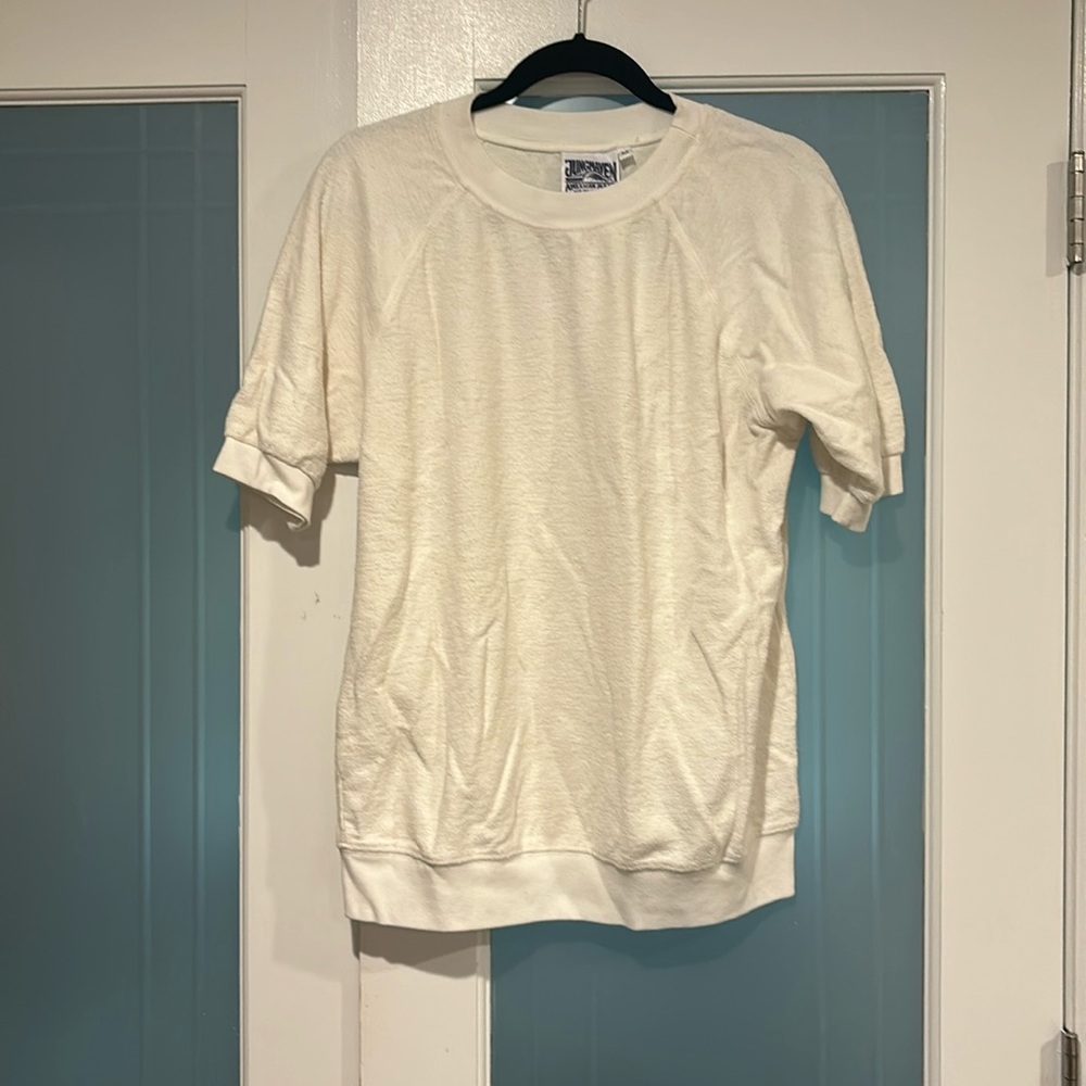 Jungamaven, Short Sleeve Raglan Sherpa Sweatshirt NWOT